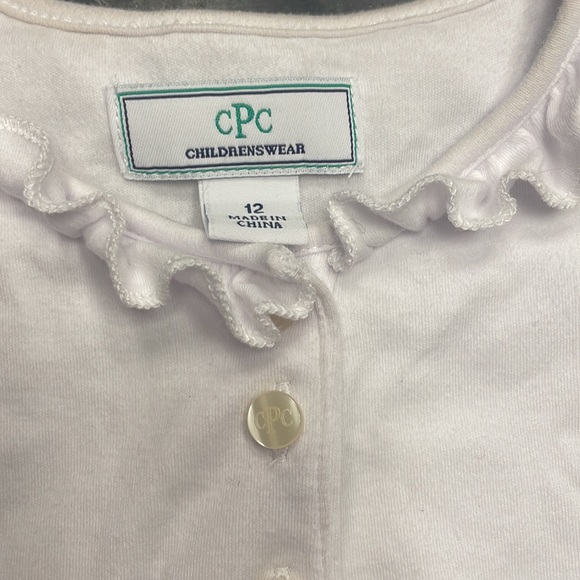 CPC ruffle collar sleeveless top - CPC Classic Prep Childrenswear - Picture 3 of 5